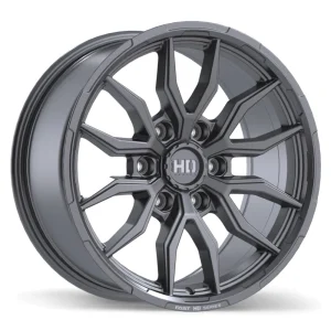 Fast HD – Grit – Gunmetal – 18″x8.5″ 20mm – All weather Wheels – F279-1885-83MT+20C780